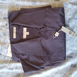 Men's Bill Blass Button Down Shirt in Mulberry, Size 16-32/33